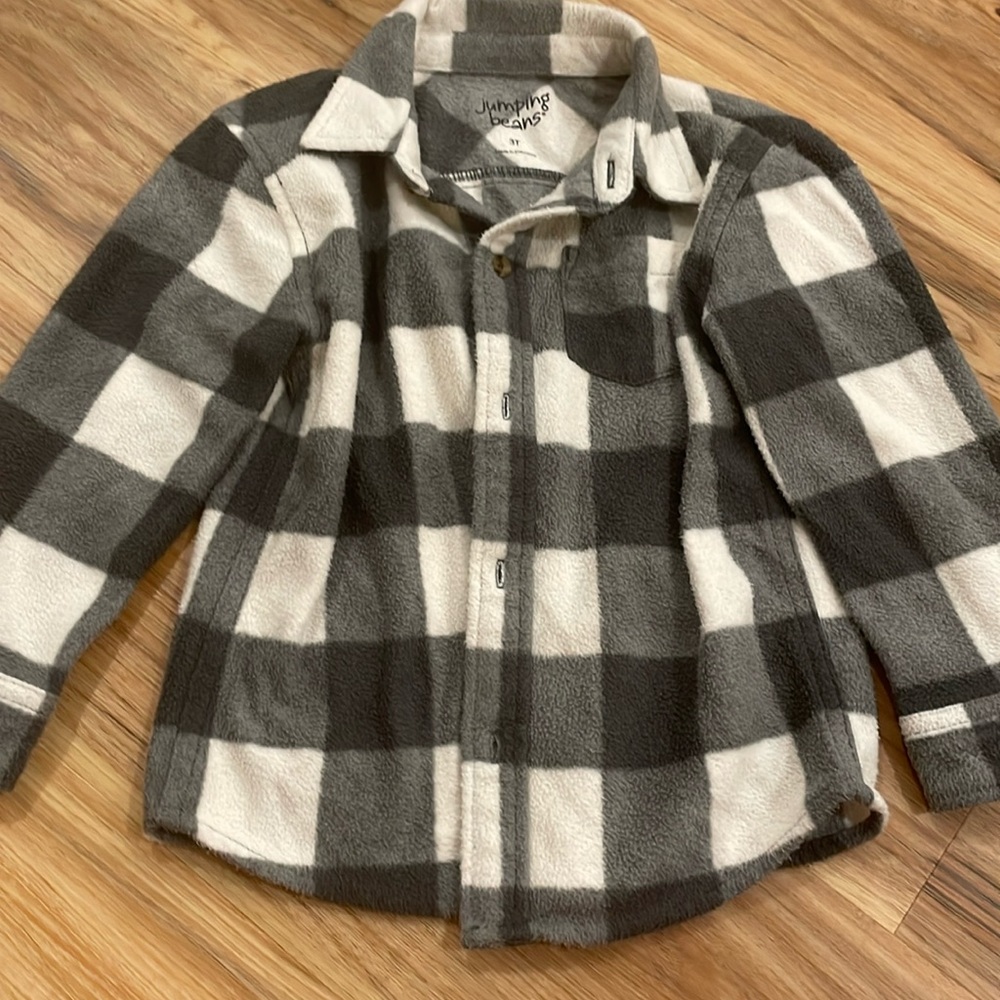 Black and white flannel